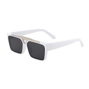 Nouvelles lunettes de soleil LIER légères et design, tendance, à double barre, grande monture semi-cerclée, protection UV400, verres PC, lunettes de cyclisme - Product Image 5