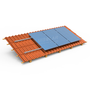 UISOLAR <span class=keywords><strong>Crochet</strong></span> <span class=keywords><strong>de</strong></span> fixation pour tuiles solaires résistant au vent, <span class=keywords><strong>crochet</strong></span> <span class=keywords><strong>de</strong></span> fixation pour panneaux photovoltaïques, résistant à la corrosion et robuste pour un montage PV fiable - Product Image 5