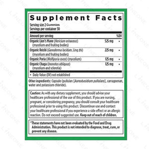 Cápsulas de Extracto de Melena de León Orgánico de Marca Privada, Suplemento para el Cerebro para Adultos, Cápsulas de Melena de León - Product Image 4