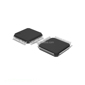 STM32F107RBT6ฝัง64 LQFP 128KB อิเล็กทรอนิกส์ MCU 32BIT 64 LQFP - Product Image 1