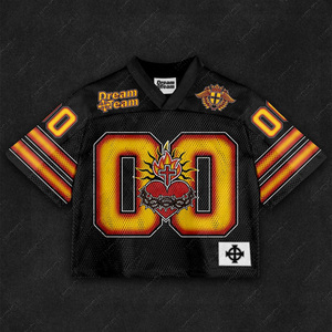 Camisetas de fútbol de Francia personalizadas al por mayor, camisetas de entrenamiento de malla de alta calidad, ropa de equipo juvenil para adultos con estampado de animales vintage de gran tamaño - Product Image 1