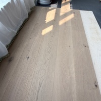 Natural UV Lacquered Waterproof Wood Interior Hardwood 15mm Solid Timber Wooden Floor White Oak Engineered Wood Flooring