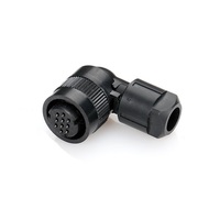 Connecteur JN1 à 10 broches à angle droit, étanche IP67, verrouillage à une touche pour encodeur servo FANUC