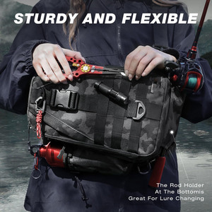 Muestra gratis 30L/50L Mochila impermeable Mochilas al aire libre Deportes tácticos Camping Senderismo Trekking Pesca Caza Bolsa - Product Image 6