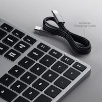 Clavier rétroéclairé OEM ODM Slim X3 pour ordinateurs, touches illuminées, synchronisation multi-appareils pour ordinateurs portables, tablettes et ordinateurs de bureau
