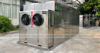 Nieuwe Technologie Warmtepompdroger Groente Champignon Ui Biltong Vis Voedsel Fruit Droogmachine IKE RVS