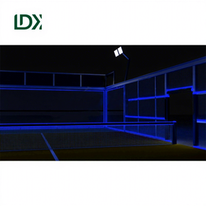 LDK equipamiento deportivo Fácil compra Panoramic <span class=keywords><strong>Padel</strong></span> Court pista de tenis en china padbol court - Product Image 5