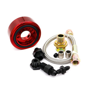 ชุดเกจวัดน้ำมันเครื่องสำหรับ Honda Ls B20 Vtec พร้อมอะแดปเตอร์วัดอุณหภูมิและแรงดันน้ำมันเครื่อง สแตนเลส - Product Image 3