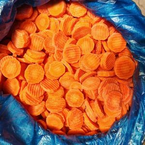 Meilleures ventes Carottes rondes et coupées biologiques de qualité supérieure cuites à la vapeur surgelées Vitamine instantanée BRC IQF Halal pour les soupes - Product Image 6
