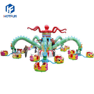Jeu d'amusement familial intérieur/extérieur Capacité de 40 personnes Danse folle Big Octopus Rides Great Funfair Rides - Product Image 5