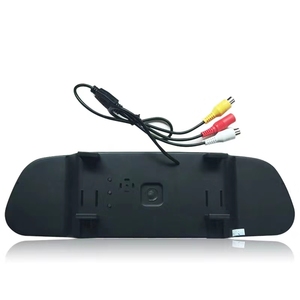 Hot Bán NEW Đúp Camera Hd Dvr 4.3 Inch HD Màn Hình Rộng Ống Kính Kép Car Dvr Rear View Camera Xe Gương Chiếu Hậu - Product Image 6