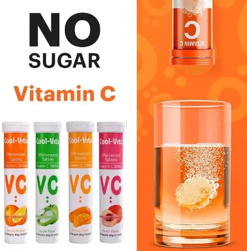 L-glutathione Pemutih Kulit Multivitamin Suplemen Kesehatan Vitamin C Tabel Effervescent