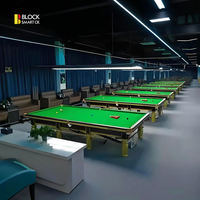 Table de billard professionnelle en bois massif de 12 pieds avec retour de balles, idéale pour les tournois et usage commercial – Fabrication chinoise à prix compétitif