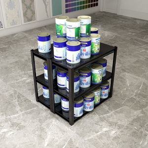 مورجي-أرفف تخزين معدنية ذات 3 طبقات قابلة للتعديل, بسعر الجملة من المصنع ، أرفف للتخزين ذات ثلاثة طبقات ، للمنزل ، أبيض وأسود - Product Image 4