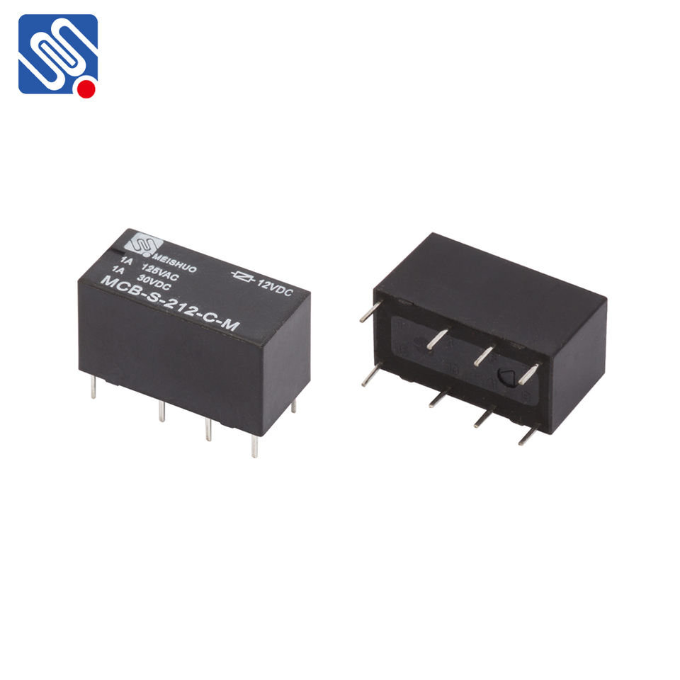 Meishuo Manufacturer MCB DPDT 2A 5V General Purpose Signal Relay Stock IoT Compatible Relays
