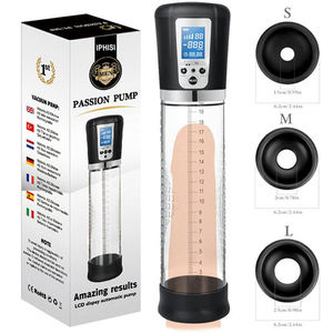 Dispositivo de masturbación masculina Smart Airplane Cup con pantalla Lcd Producto eléctrico de carga de batería - Product Image 2