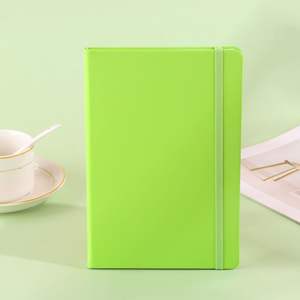 Carnet de notes A5 à couverture rigide de couleur unie pour bureau, étudiants, papeterie, agenda, cadeau, couleur personnalisée - Product Image 4