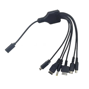 Câble de charge PD Type C 6 en 1 pour <span class=keywords><strong>Nintendo</strong></span> New 3DS XL LL NDSL 2DS GBA SP PSV PSP Wii U, cordon d'alimentation pour console de jeu - Product Image 1