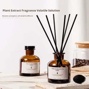 Bắc Âu phong cách Ins nâu hình Trụ Thủy Tinh cho <span class=keywords><strong>Reed</strong></span> khuếch tán chai Flameless mây hương liệu cho Trang chủ sử dụng cho phòng ngủ - Product Image 2