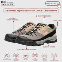 Léger marche randonnée chaussures hommes femmes maille supérieure respirant antidérapant Sports de plein air voyage résistant à l'usure escalade automne