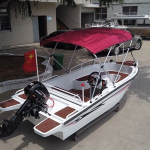 Hoogwaardige recreatieve buitenboordboten voor watersport, kleine huishoudelijke speedboten met dikke aluminium rompen - Product Image 4