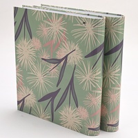 Organisateur de documents à 4 anneaux personnalisé à motif floral, couverture rigide, pour bureau et école, fournisseur en gros OEM ODM, usine