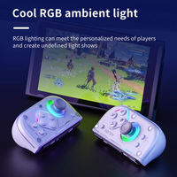 Manette de jeu sans fil AOLION J20 pour Switch, joystick à effet Hall, touches mécaniques, 6 axes, RGB, Turbo, double vibration, coque magnétique