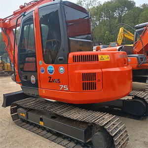 Prix bas d'origine, excavatrice d'occasion HITACHI ZX75 de 7 tonnes, ZX75-5A, conforme aux normes EPA et CE, en stock, vente flash - Product Image 4