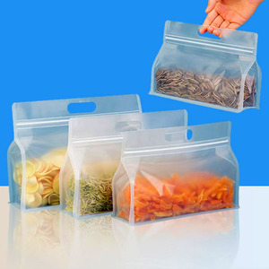 Zip Túi EVOH-PE nhựa Frosted trắng trong suốt nhựa Ziplock Túi xách lưu trữ túi cho đồ ăn nhẹ nước dựa trên mực in - Product Image 6