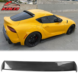 เหมาะสำหรับ Toyota GR Supra A90 A91 ปี 2020-2026 สปอยเลอร์หลังคาทรง IKON ลายคาร์บอนไฟเบอร์ - Product Image 1