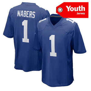 Nieuw seizoen jeugd en kinderen New York # 6 Darts # 1 Nabers # 44skattebo Topkwaliteit Gestikt Jersey American Football Jersey - Product Image 4