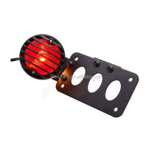 Motorefit - Soporte Vertical para Placa de Matrícula, Color Rojo, para Motocicleta, Compatible con Honda, Yamaha, Suzuki, Kawasaki, etc. - Product Image 6