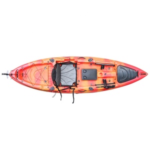 10ft duy nhất-chỗ ngồi Catamaran câu cá Kayak LLDPE đại dương Kayak với HDPE <span class=keywords><strong>hull</strong></span> cho lướt sóng ngoài trời PC Chất liệu trên bán - Product Image 1