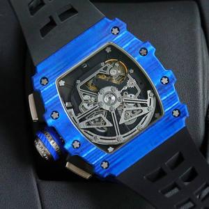 Montre mécanique chronographe Flyback pour homme, design moderne et luxueux, style rock hip-hop, idéale pour les fêtes d'anniversaire, Pop Cool Designer RM11 03 - Product Image 4