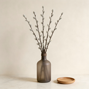 4 Stiele Künstliche Weidenzweige Dekorative Zweige für Frühlings-Blumenarrangements und Dekoration - Product Image 2
