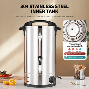 Bình giữ nhiệt DEWEISI 8L bằng thép không gỉ, bình pha trà, ấm đun nước nóng, máy pha cà phê với bộ lọc lọc cho gia đình, tiệc tùng, văn phòng, đám cưới - Product Image 5