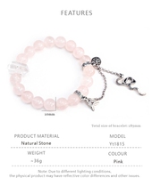 Bracelet en cristal de haute qualité en gros, bracelet en pierre naturelle polie, bracelet extensible tendance à perles de cristal géométriques pour FEMMES