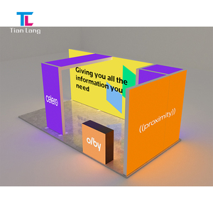 La caja de luz LED con marco de tela modular muestra la forma rectangular 3*3M para la exposición de ferias comerciales - Product Image 2