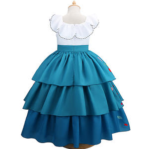 Costume Cosplay Elsa Direct d'usine, <span class=keywords><strong>robe</strong></span> princesse <span class=keywords><strong>Encanto</strong></span>, robes pour filles - Product Image 5