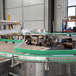 מסוע סגירת בקבוקי זכוכית עם מהירות מתכווננת, עשוי פלדת אל-חלד ו-POM, עבור מפעל מזון ומשקאות - Product Image 2