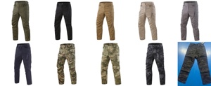 IX9 Khaki New TC <strong>Men</strong> Outdoor City Tactical Cargo Pants Multi Pocket Outdoor Techwear Cargo Pants Tactical <strong>Work</strong> Pants <strong>Trousers</strong> - Product Image 6