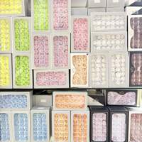Naturecho 21 pièces/boîte Roses éternelles artisanales en boîte de luxe DIY Écologiques Longue Durée Origine Yunnan Fleurs de 2-3 cm