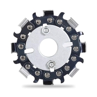 Houtsnijden Slijpschijf voor hoekbewerking Kettingplaat Slijpen 16 mm 2,5 inch Heavy Duty 2-in-1