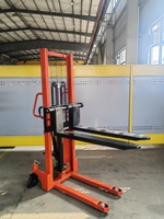 Nouveau transpalette manuel de taille standard SYC-A 16807602030mm, dimensions globales, chariot de manutention d'entrepôt, garantie 1 an