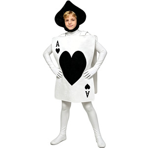 <b>Playing</b> <b>Cards</b> Cosplay Costume Set For Family Halloween Party Role <b>Playing</b> Outfits Size 8 To 13 Years - Product Image 2