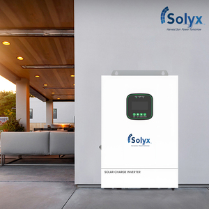 SOLYX EU 220/230V 6.2KW Système solaire hybride monophasé à onde sinusoïdale pure 99,9% d'efficacité Mode parallèle Utilisation domestique SPI4862V100-500P H - Product Image 2