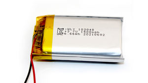 Аккумуляторная литий-ионная полимерная батарея Oem Odm 1500 мАч 1800 мАч 103048 3,7 В Lipo батарея с Ntc для динамика - Product Image 3