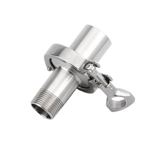 Sanitary <b>Quick</b> Connect Threaded Fittings 304 Stainless Steel Internal External Pipe <b>Clamp</b> 1 Inch - Product Image 2