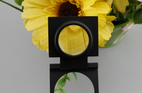 Portable Multi-functional Small Magnifier 15x & Desktop Metal Fabric Inspection Glass Magnifying Lens