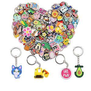 キーホルダーソフトエナメル金属製キーチェーン - Product Image 2